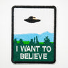 Parche "I want to believe"