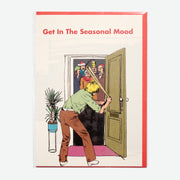 MODERN TOSS | Postal "Get in the seasonal mood" Bate de béisbol