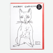 Postal "Merry Christmas Cat's Penis" x DAVID SHRIGLEY