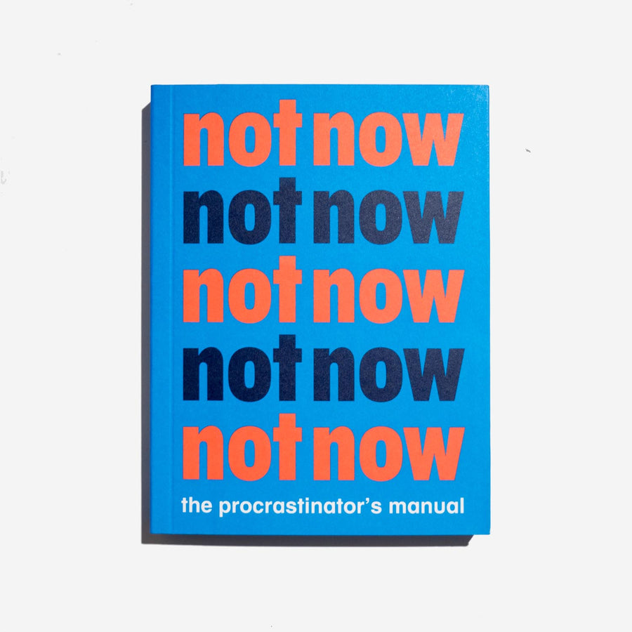 BENJAMIN ENGLISH | Not now. The procrastinator's manual