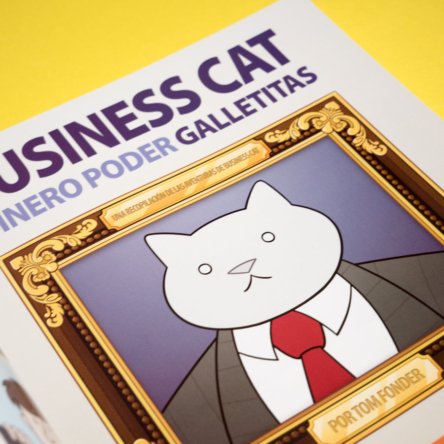 TOM FONDER | Business cat. Dinero. Poder. Galletitas.