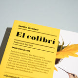 SANDRO VERONESI | El colibrí