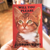 LA LLAMA | Postal "Will you please... just shut up?"