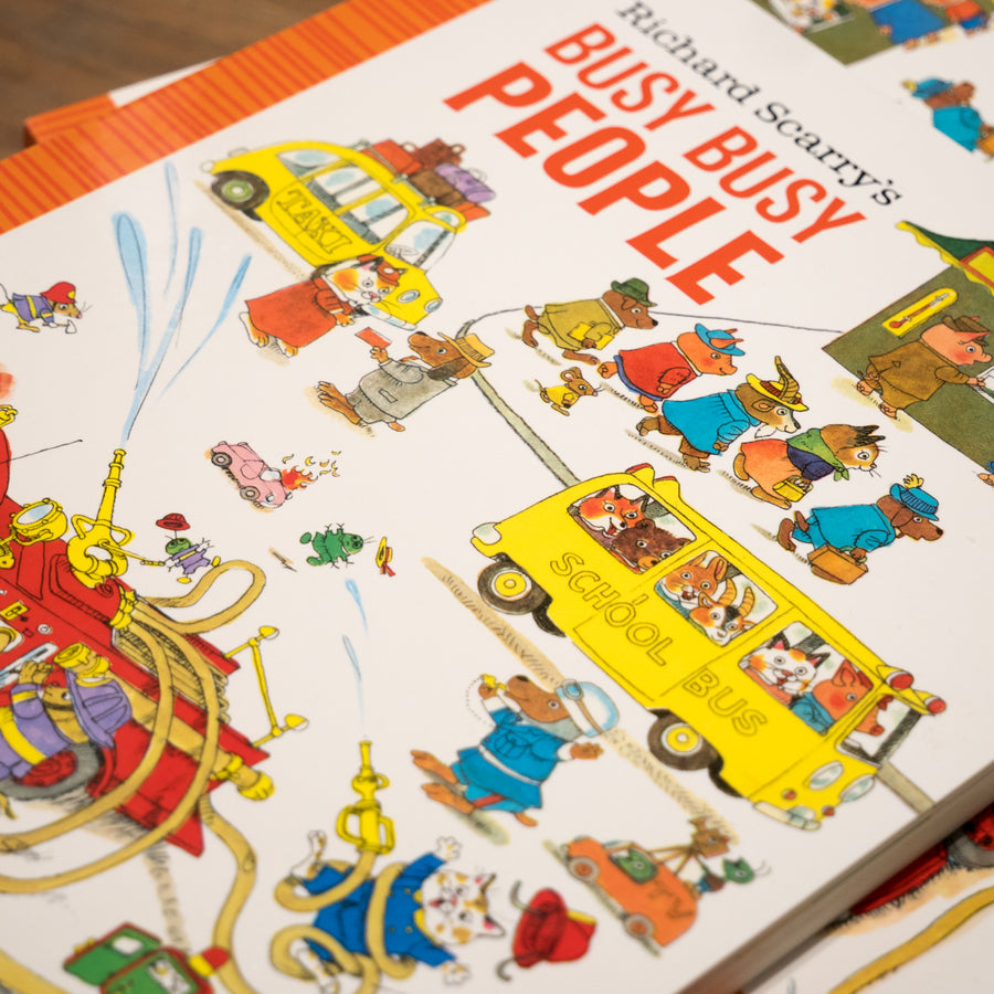 RICHARD SCARRY | Busy Busy People