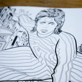 David Bowie Coloring Book