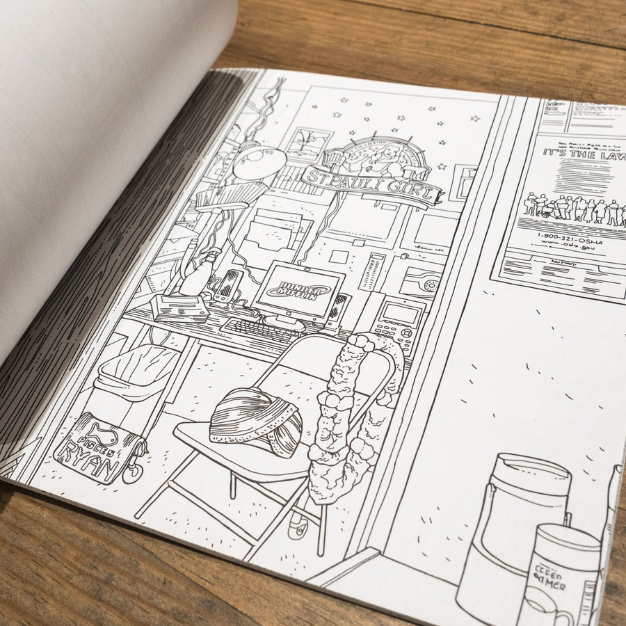 Welcome to Scranton, PA. The Unofficial Colouring Book of 'The Office'