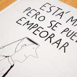RENÉ MERINO | Está mal, pero se puede empeorar