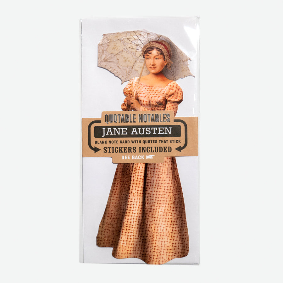 Postales de celebridades: Jane Austen