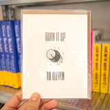 Postal "Turn it up to eleven"