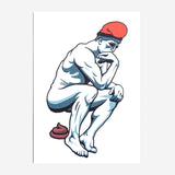 ELENA MENTA | Postal Pensador caganer