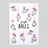 Postal "Jingle balls"