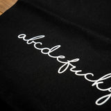 Tote bag "Abcdefuckyou"