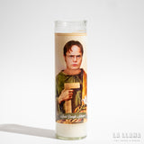 Cirio / vela de oración: Dwight Schrute X MOSEMARYANDME