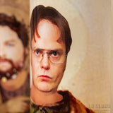 Cirio / vela de oración: Dwight Schrute X MOSEMARYANDME