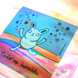 NECESITOUNEXORCISMO | Sticker "Todo es horrible"