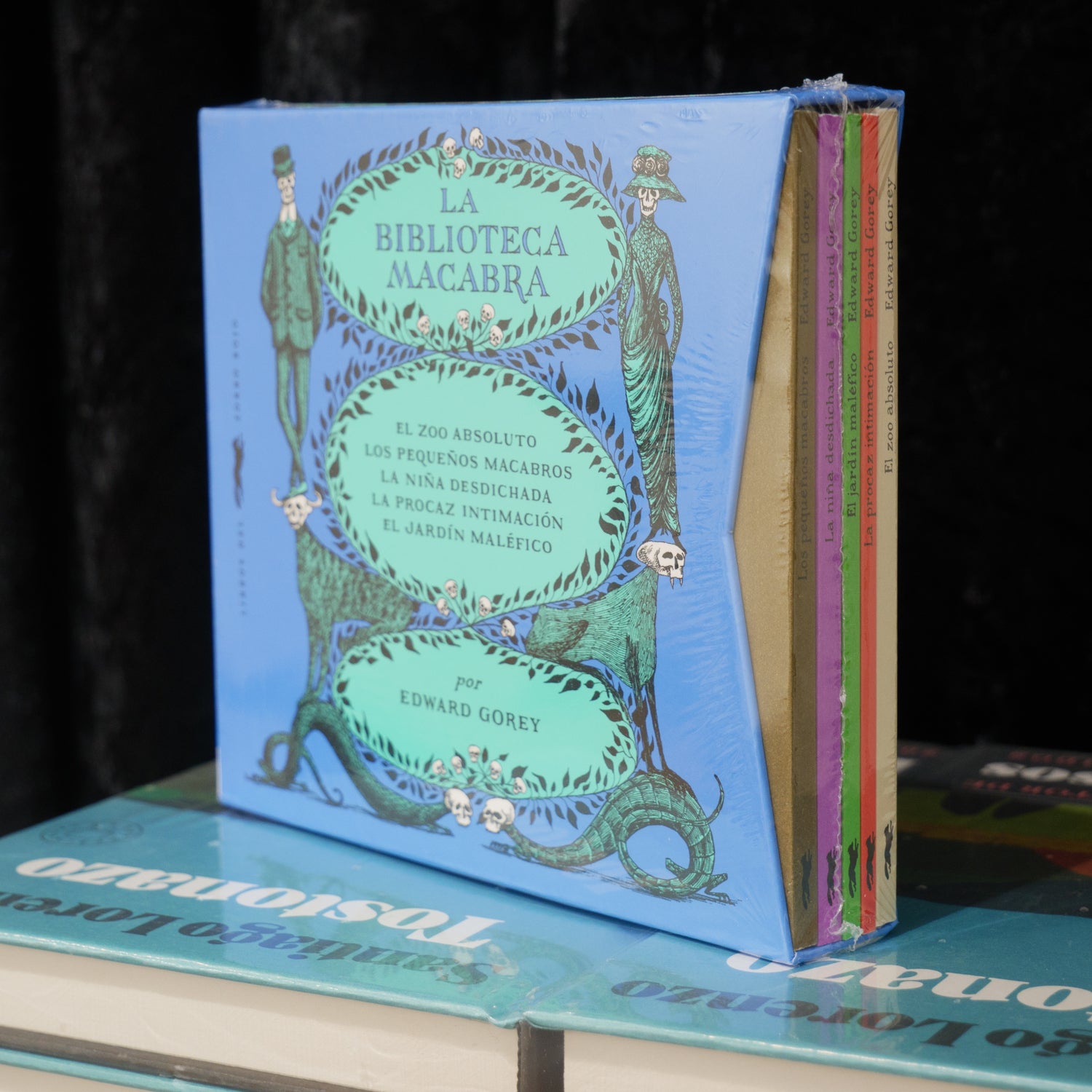 EDWARD GOREY | La Biblioteca Macabra: Estuche con 5 volúmenes