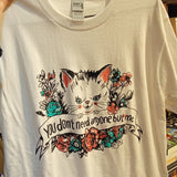 CLARA S. PROUS | Camiseta gato "You don't need anyone but me"