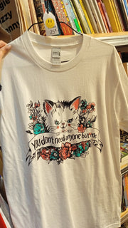 CLARA S. PROUS | Camiseta gato "You don't need anyone but me"