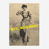 LA LLAMA | Postal "Bye bitches"