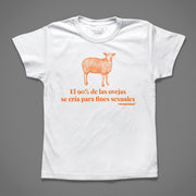 EL MUNDO TODAY | Camiseta “El 90% de las ovejas en España se cría para fines sexuales”