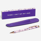 Bolígrafo 'Things I can't say out loud'