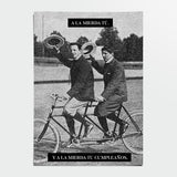 LA LLAMA | Postal "A la mierda tú. Y a la mierda tu cumpleaños"