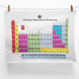 MODERN TOSS | Tabla periódica de las palabrotas (tea towel)